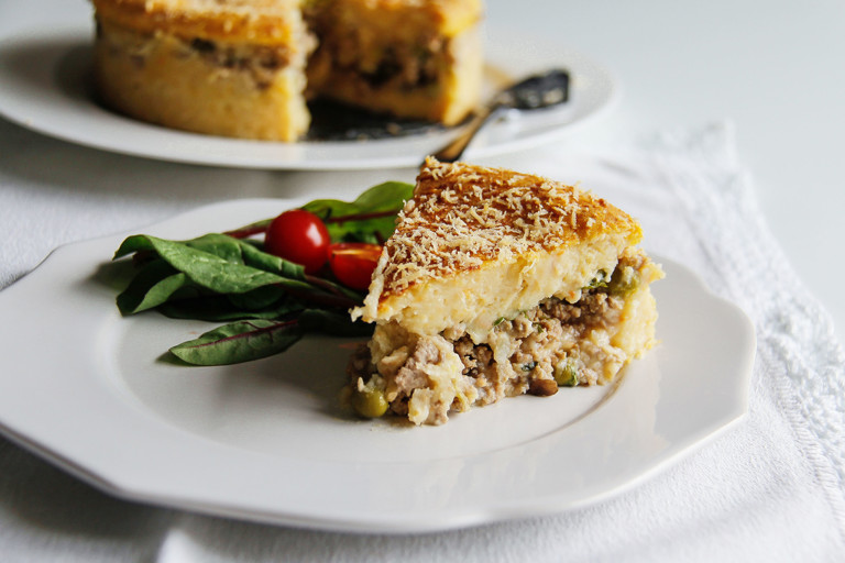 Minced turkey pie recipe