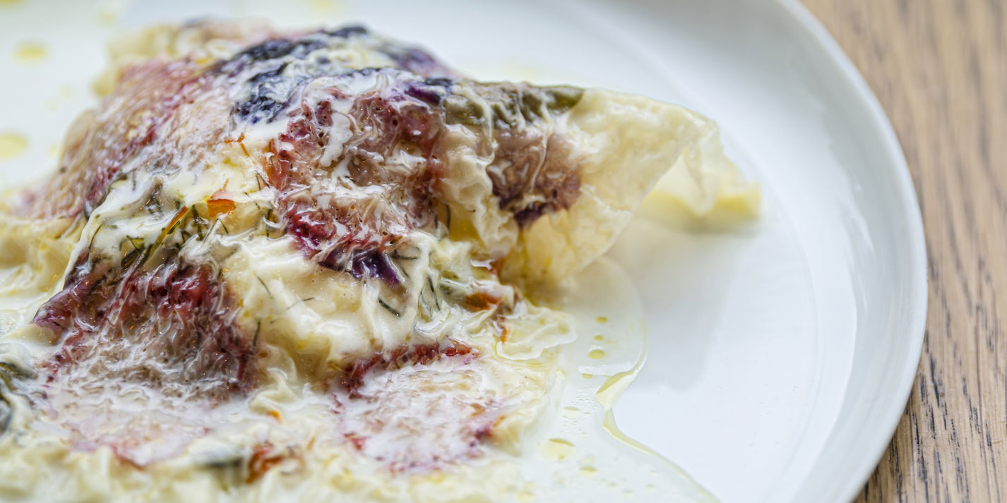 Fig Leaf Milk Veil Recipe - Great British Chefs