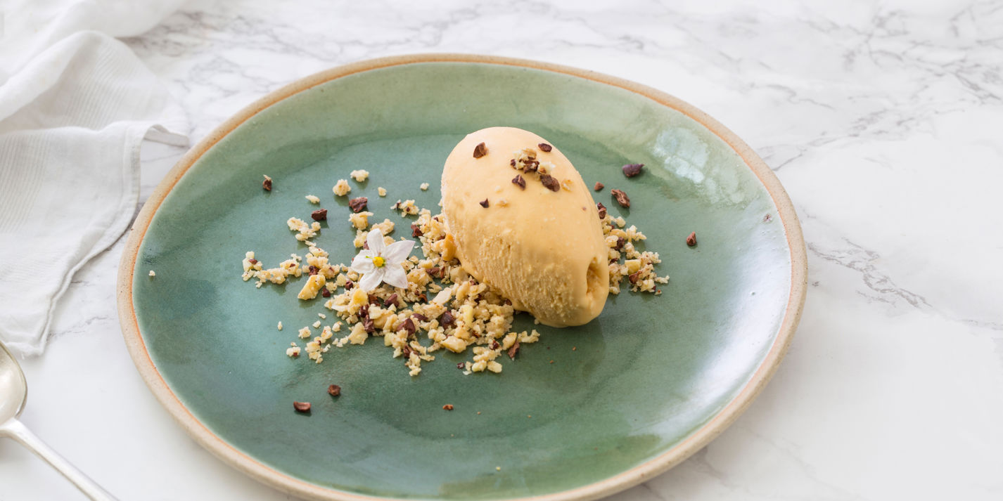 Miso Caramel ice Cream Recipe - Great British Chefs