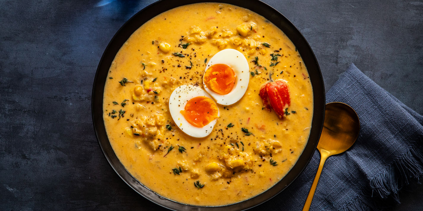 Curried Sweetcorn and Scotch Bonnet Split Pea Soup Recipe - Great British Chefs