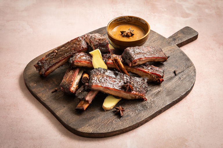 Ginger beer barbecue ribs