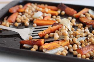 The vegetables should be slightly crispy