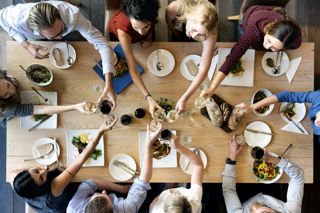 Come dine with us: the modern dinner party