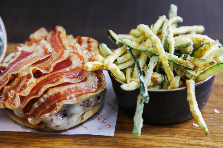 Lamb burger