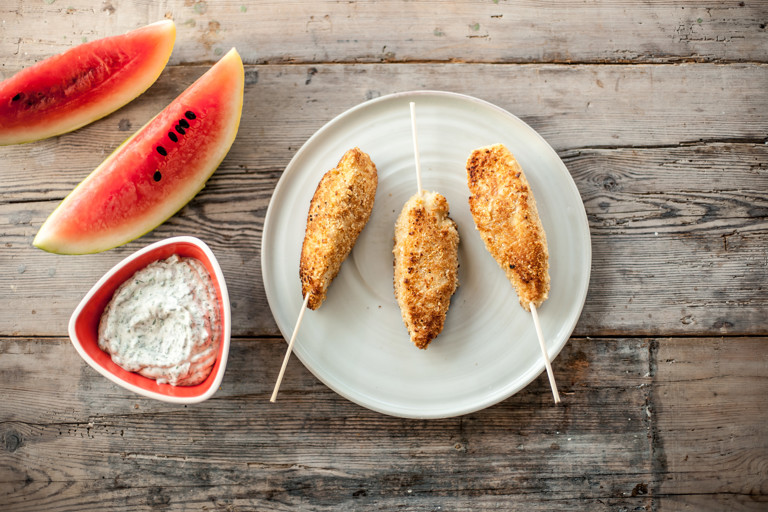 Chicken lollipops