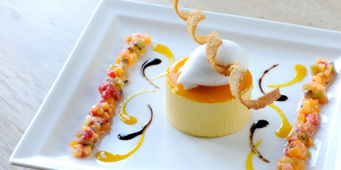 Mango Parfait & Coconut Sorbet Recipe - Great British Chefs
