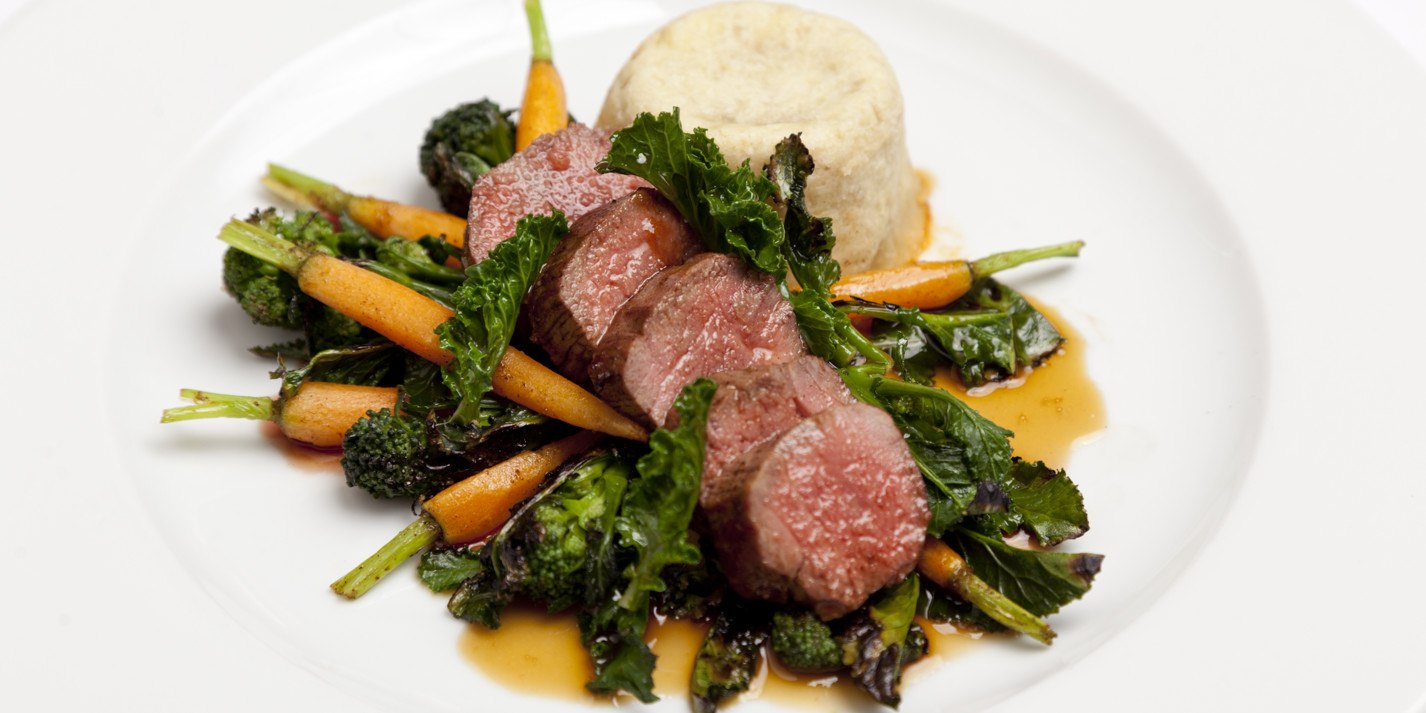 Lamb Loin with Steamed Pudding Recipe Great British Chefs