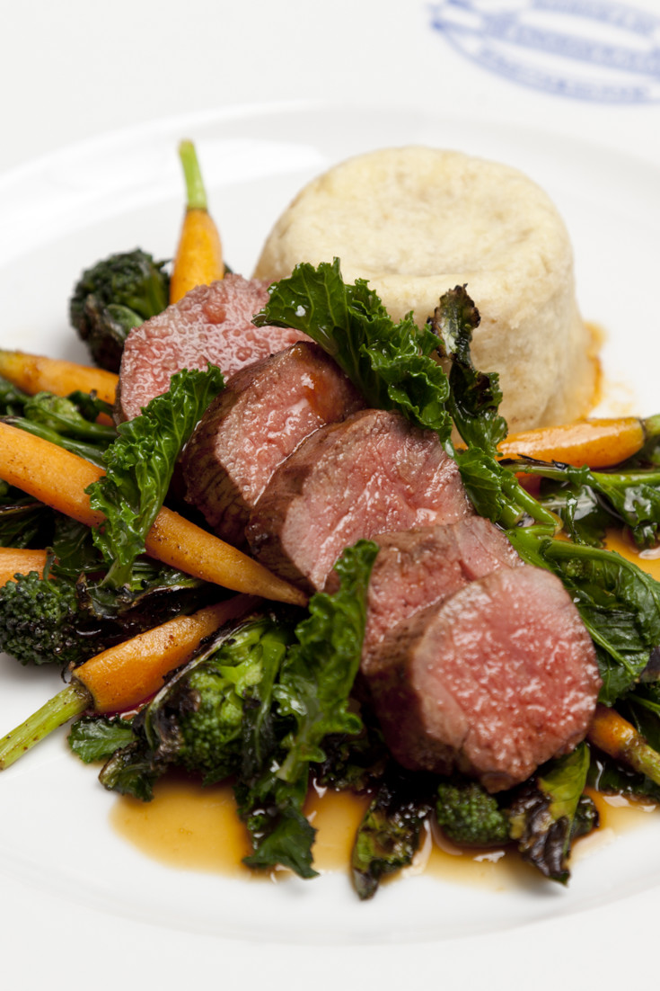 Lamb Loin with Steamed Pudding Recipe Great British Chefs