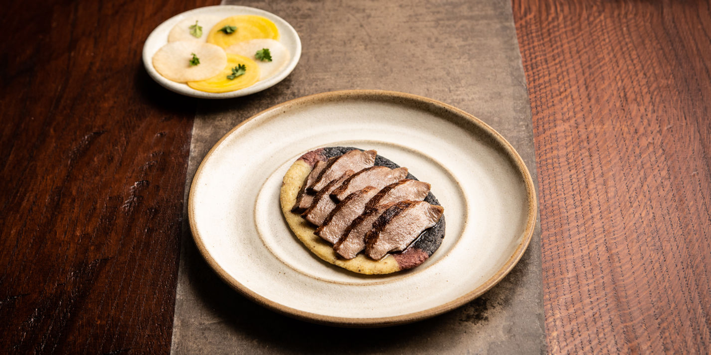 Wagyu Tongue Huarache Recipe - Great British Chefs