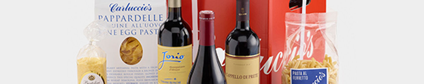 Win a Carluccio's wine and pasta hamper worth £50
