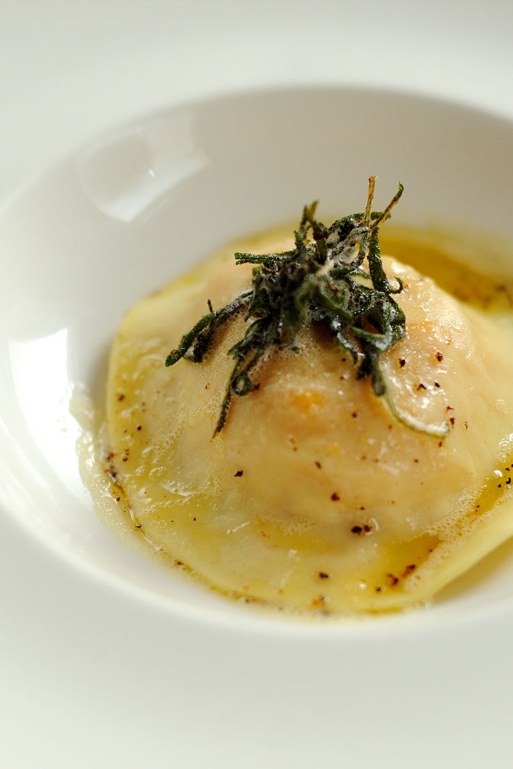 Butternut Squash Ravioli & Sage Butter Recipe - Great British Chefs