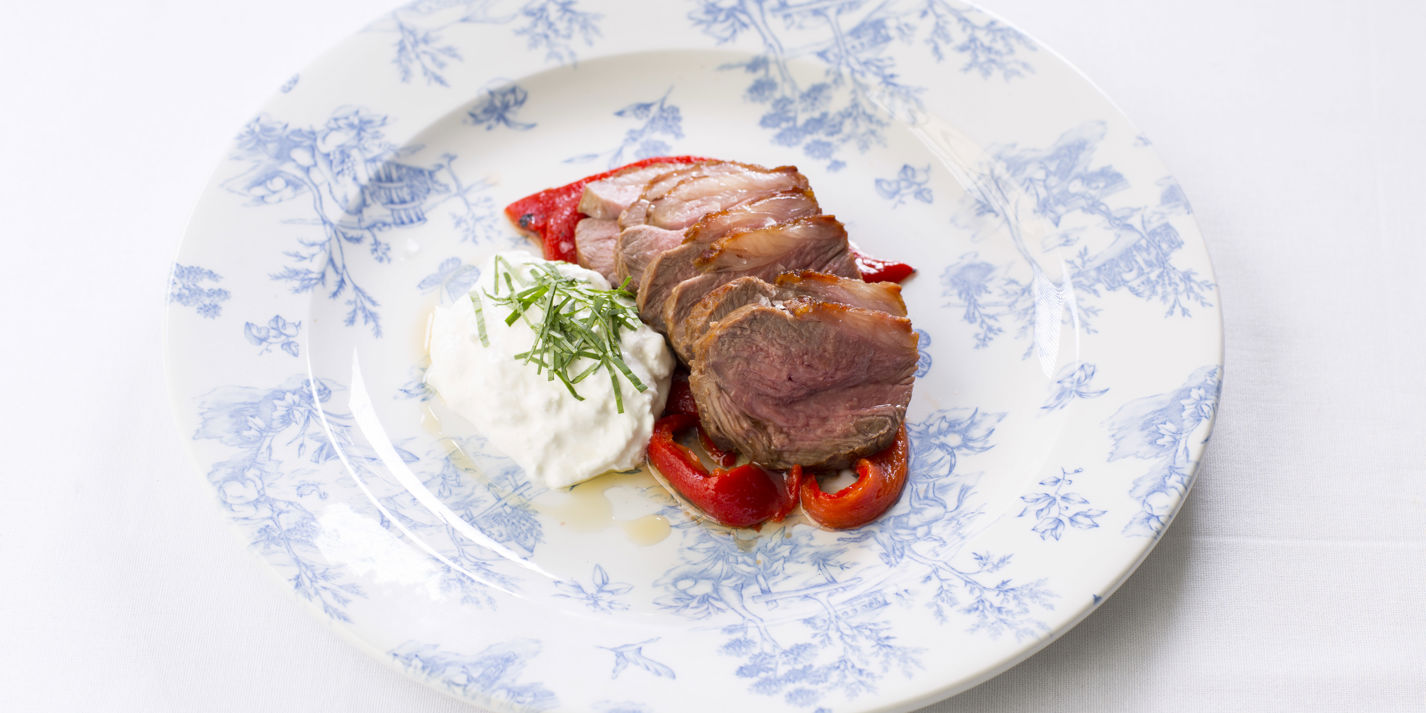 Lamb Rump with Burrata Recipe - Great British Chefs