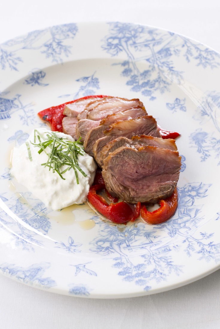 Lamb Rump with Burrata Recipe - Great British Chefs