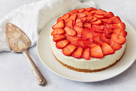 Strawberry cheesecake