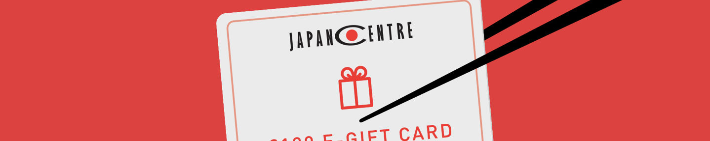 Win a £100 e-gift card to spend at japancentre.com