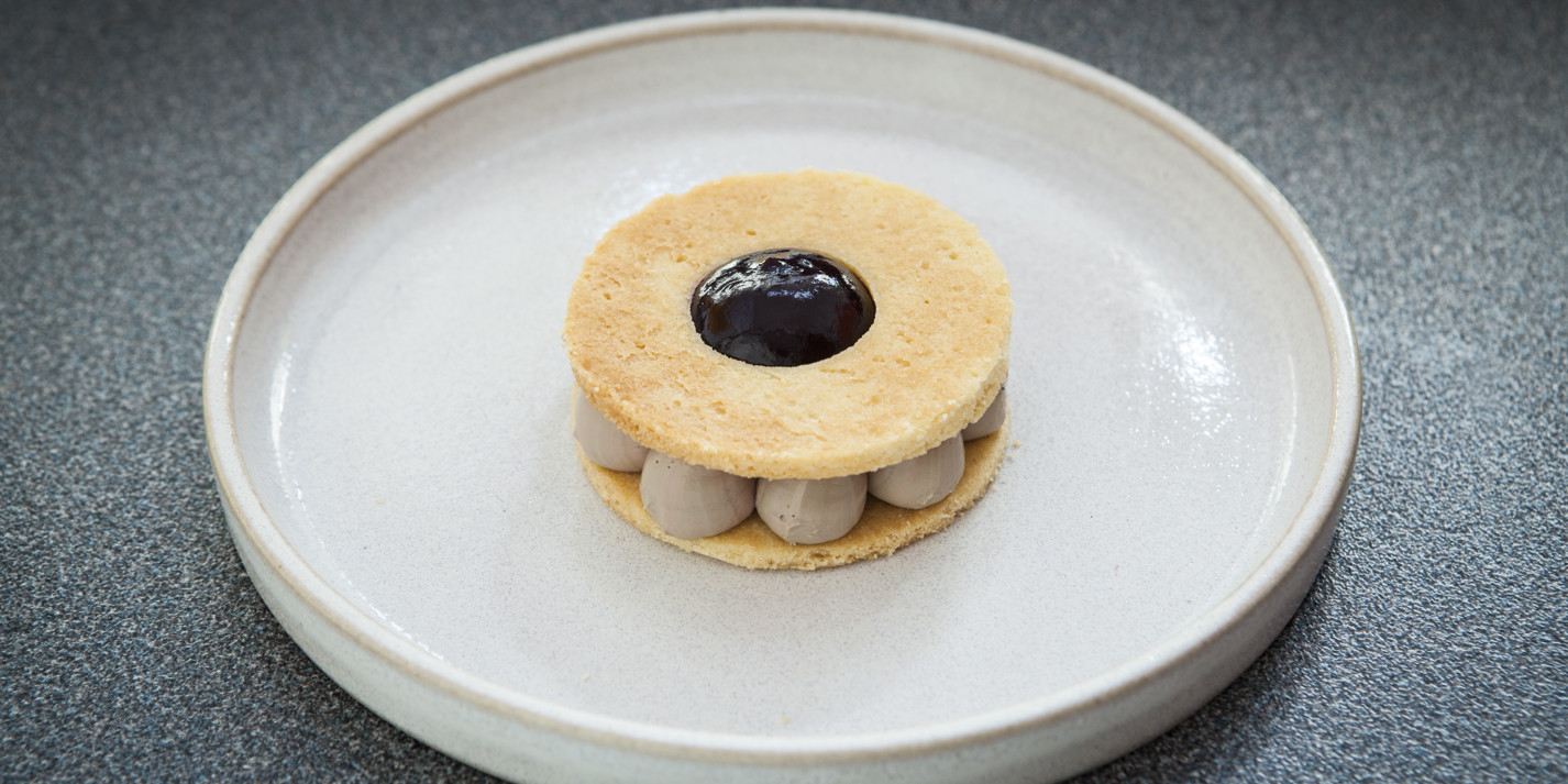 Chicken Liver Parfait and Cherry Jammy Dodger Recipe Great British Chefs