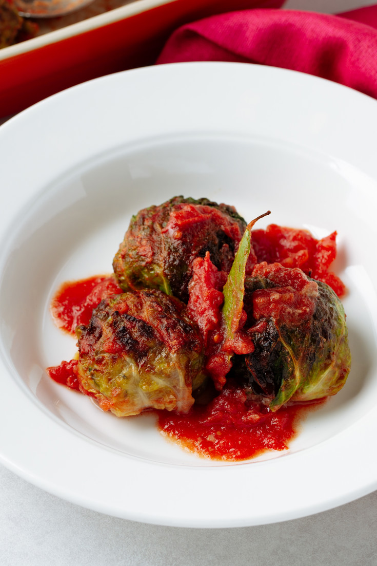 Beef-Stuffed Cabbage Rolls Recipe - Great British Chefs