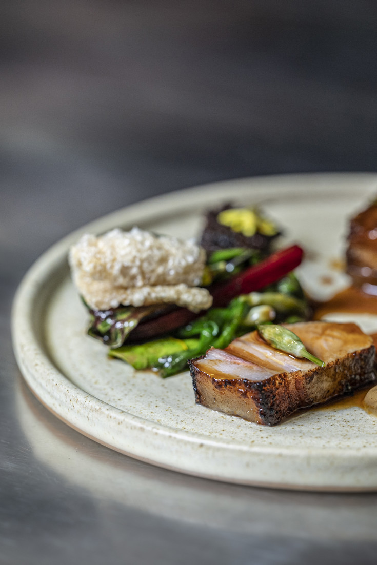 Pork with Vegetables From The Farm Recipe - Great British Chefs