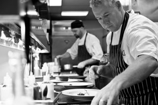 Team players on the pitch and in the kitchen