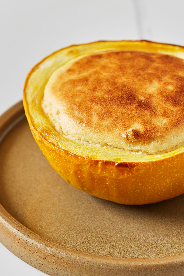 Marrow and Cheddar Soufflé Recipe Great British Chefs