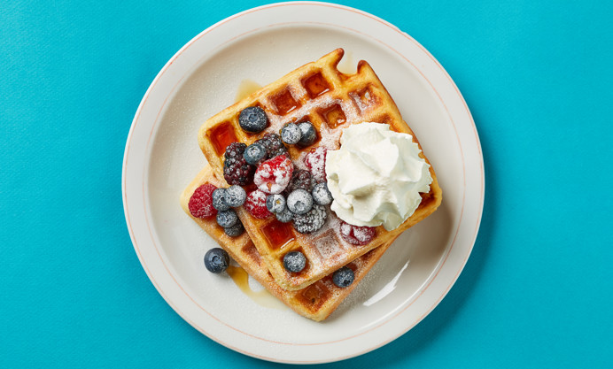 Belgian Waffles Recipe - Great British Chefs