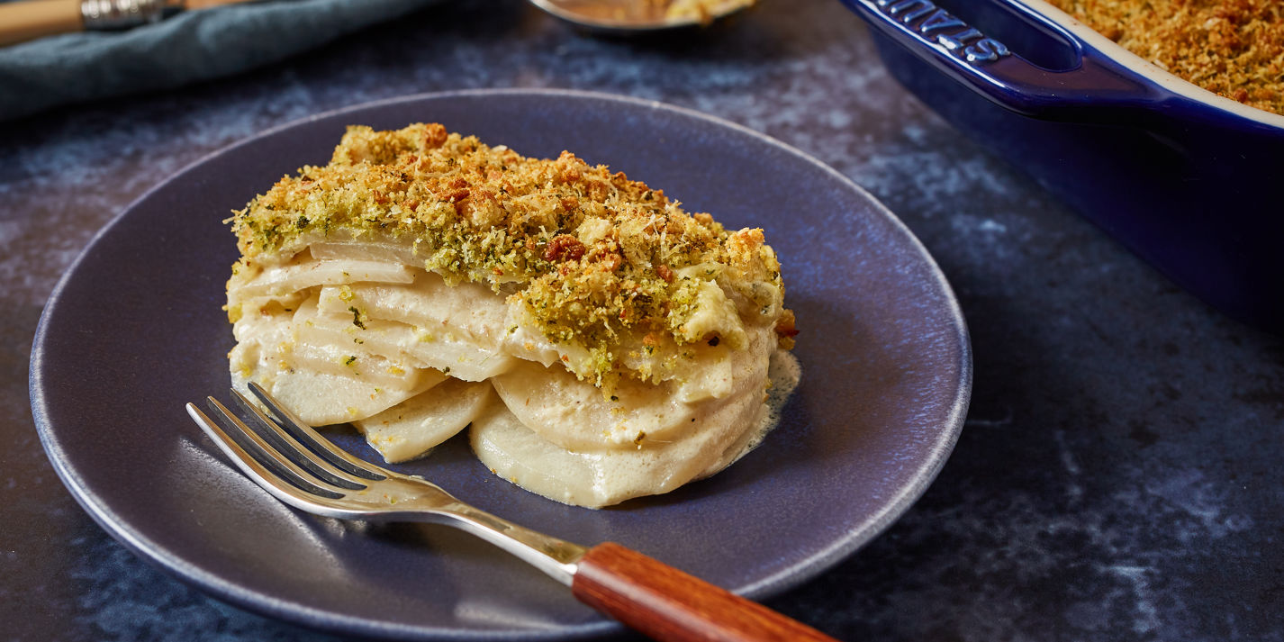 Turnip and Anchovy Gratin Recipe - Great British Chefs