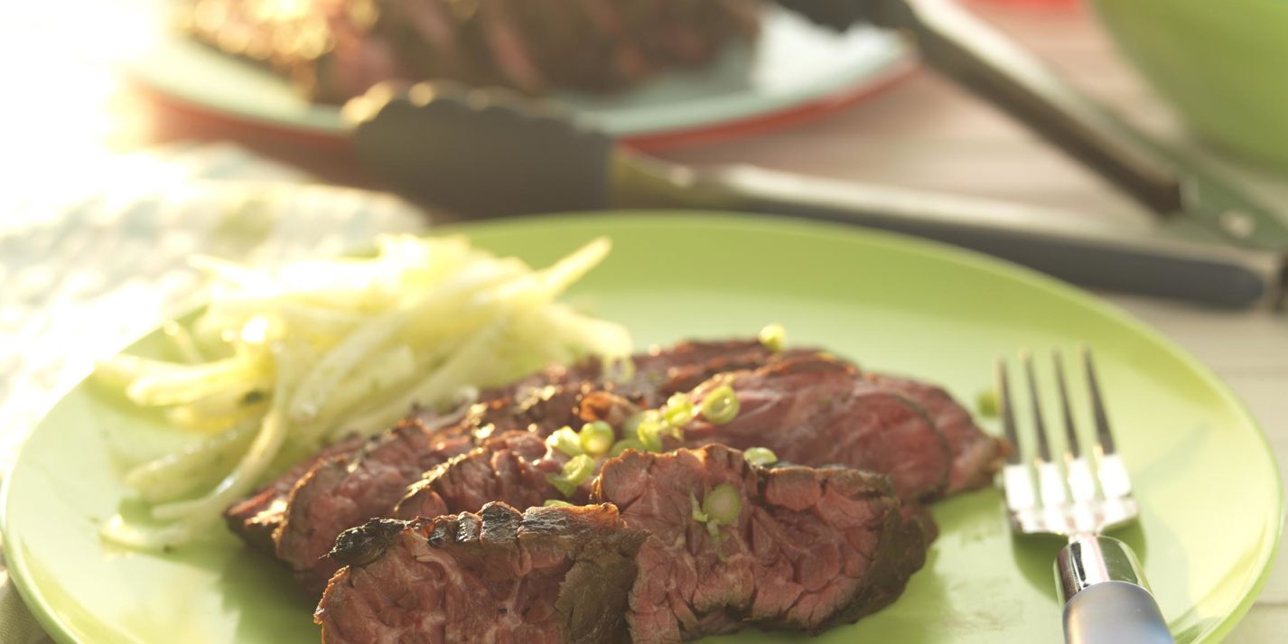 Lime-Marinated Flank Steak Recipe - Great British Chefs