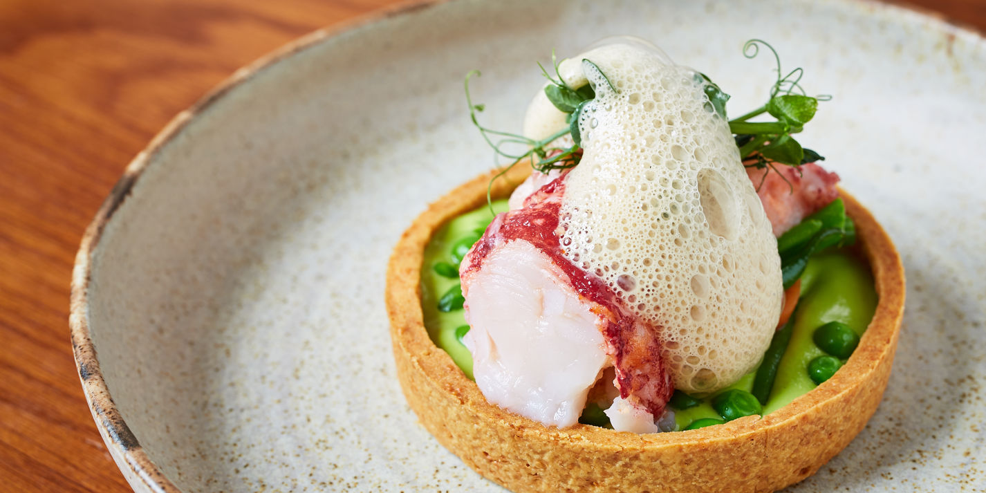 Lobster and Vegetable Tart Recipe Great British Chefs