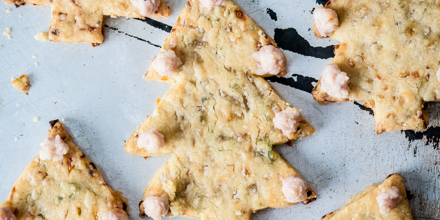 Savoury Christmas Shortbread Recipe - Great British Chefs-image
