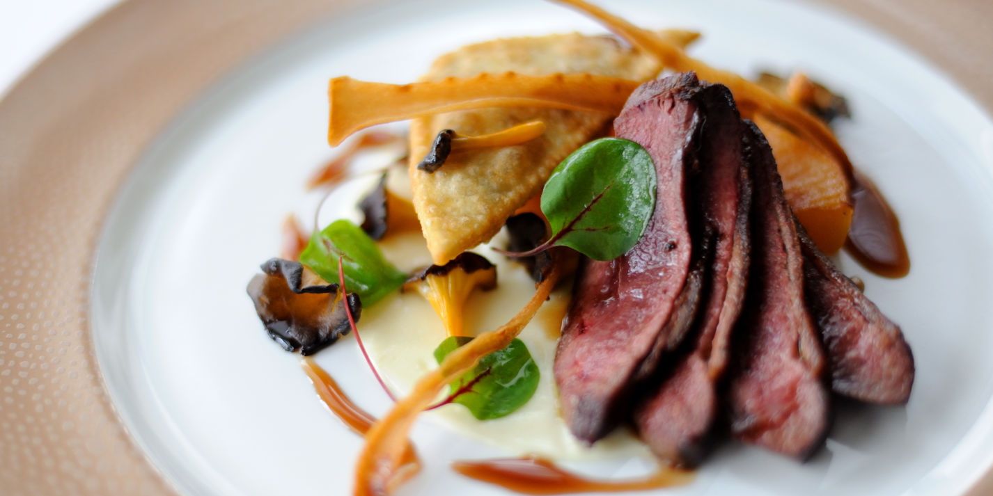 Duck Breast Recipe With Duck Leg & Swede Samosa - Great British Chefs