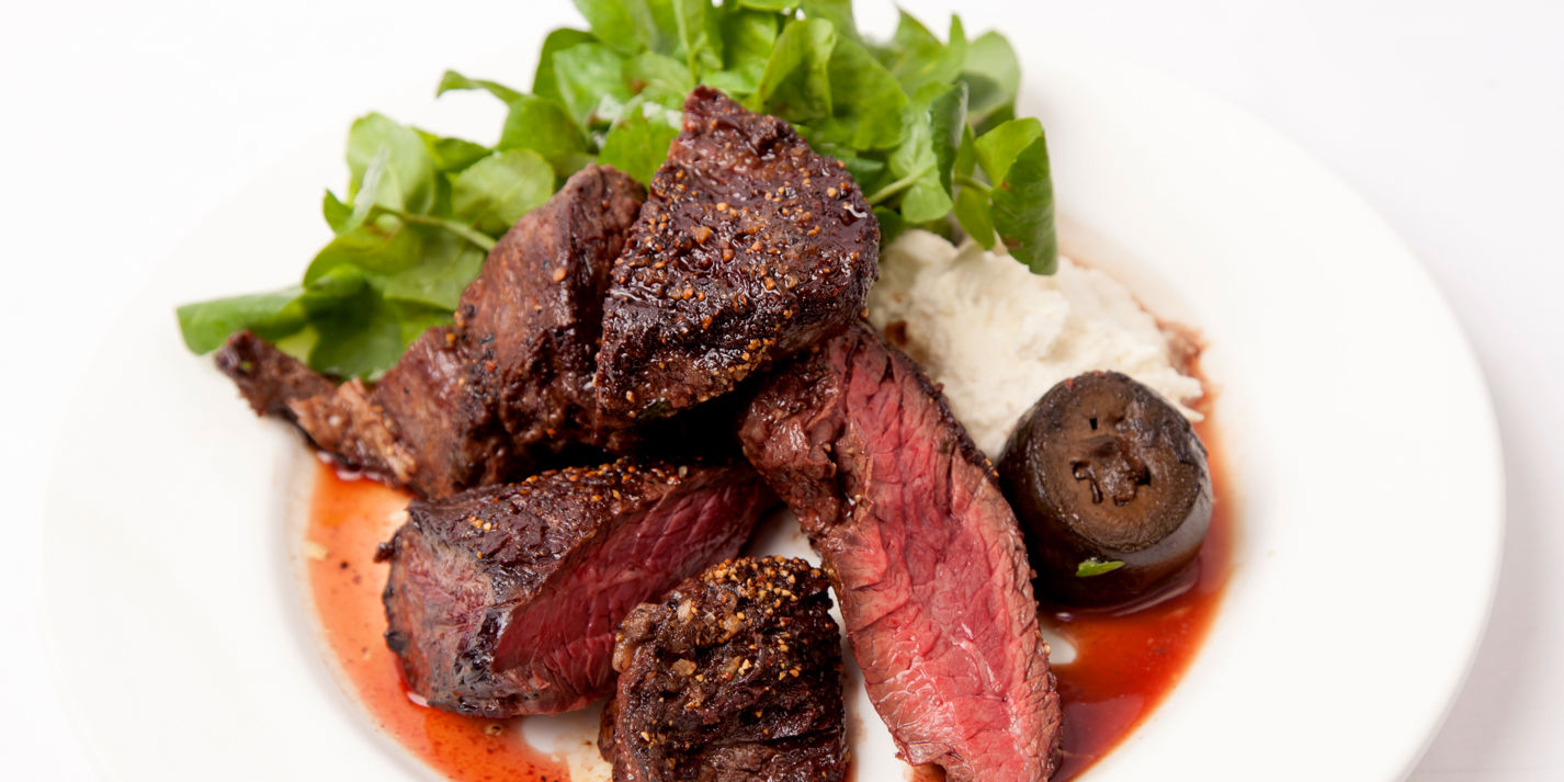 Onglet Steak Recipe with Horseradish Cream - Great British Chefs