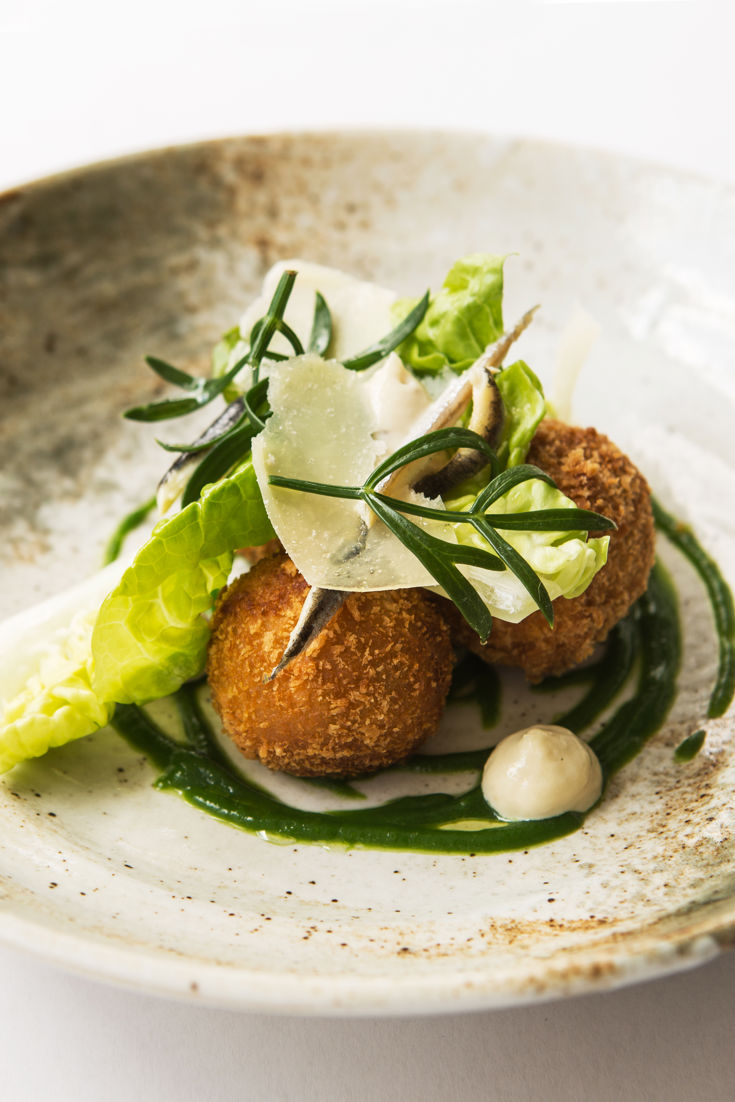 Caesar Salad Croquettes Recipe Great British Chefs