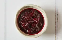 Blueberry compote