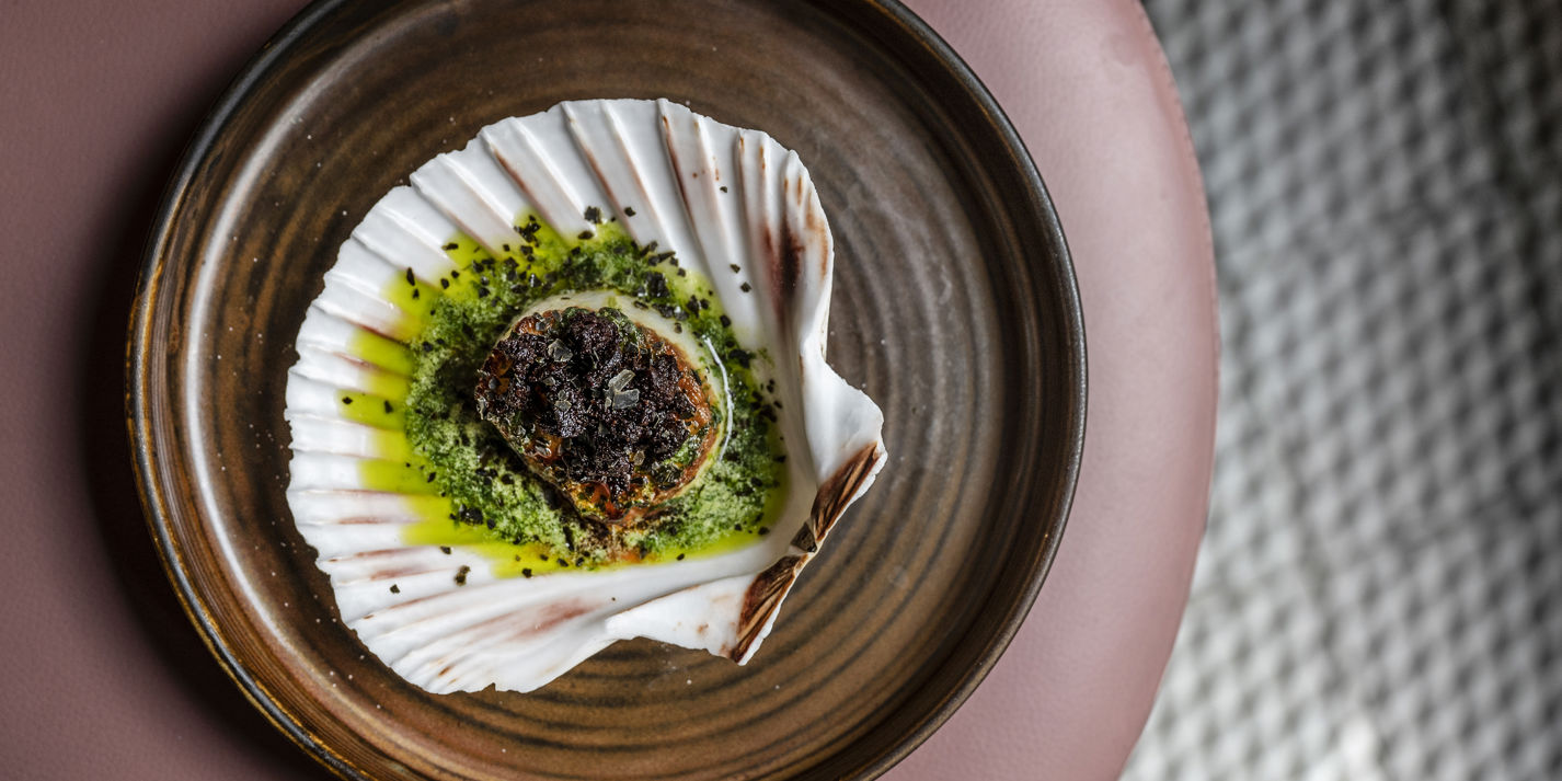Lasooni Scallop with Goan Sausage Recipe - Great British Chefs