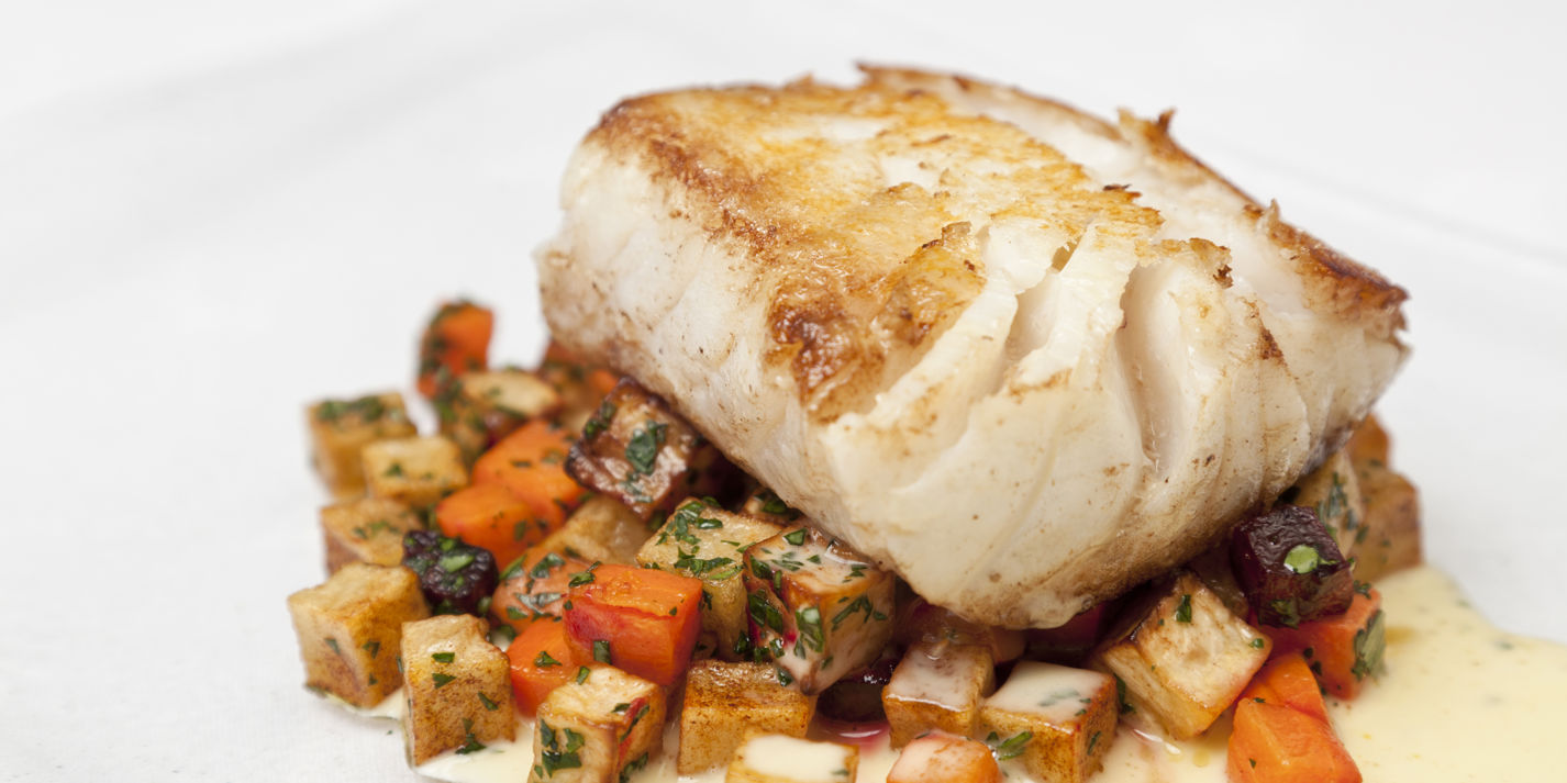 Roast Cod &amp; Winter Ratatouille Recipe - Great British Chefs