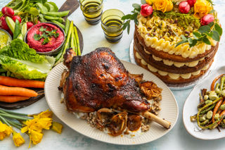 Our 2025 Easter menu shopping list & time plan