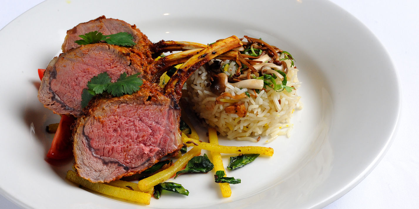 Roast Lamb, Potatoes, Pulao Rice & Fenugreek - Great British Chefs