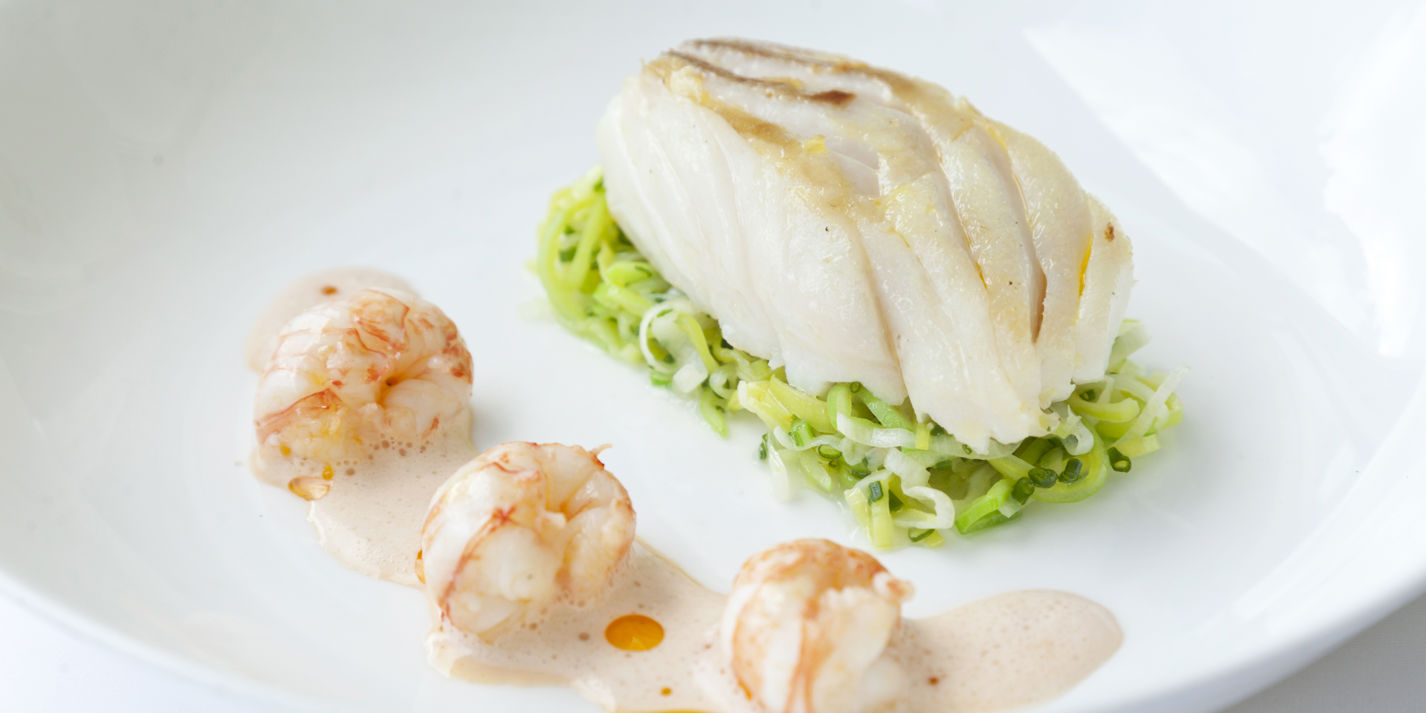 Halibut and Langoustine Recipe - Great British Chefs