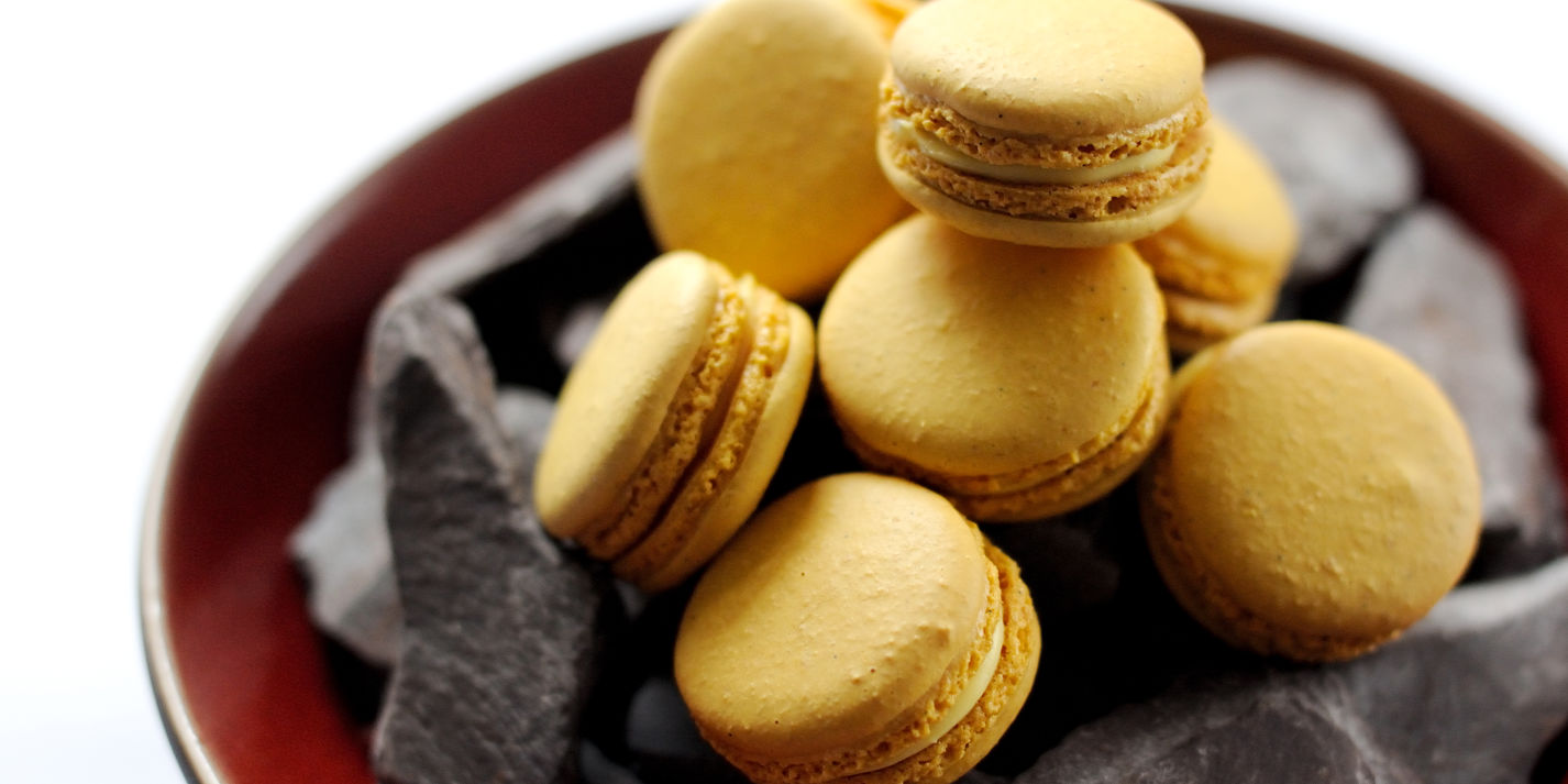 Passion Fruit Macarons Great British Chefs