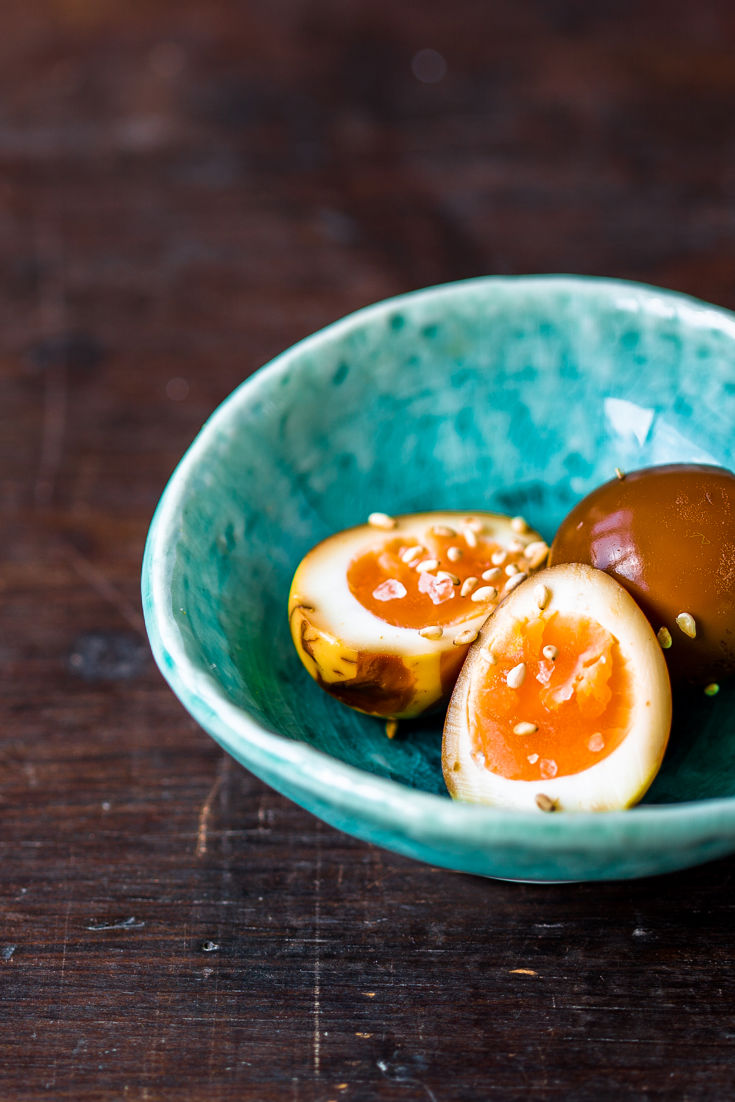 SoyPickled Quail's Eggs Recipe Great British Chefs
