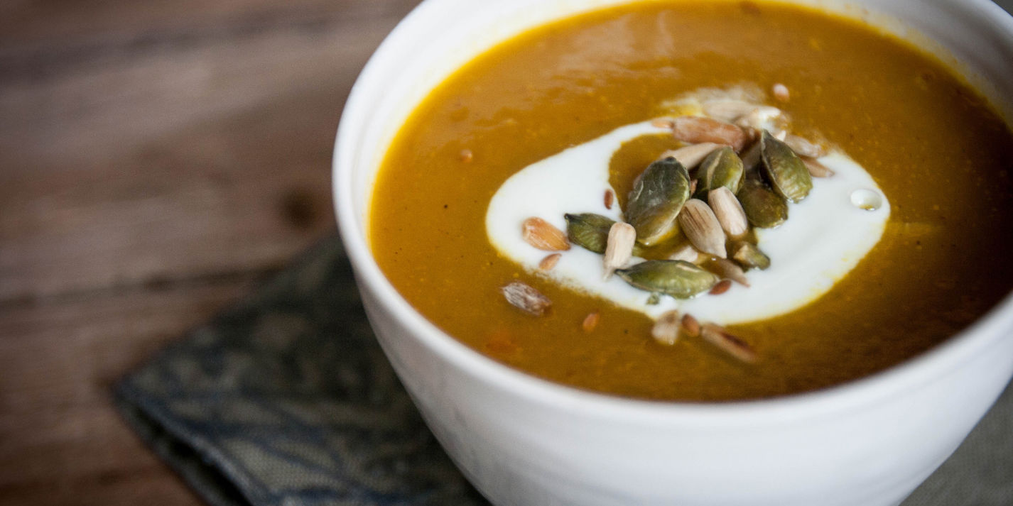 Spiced pumpkin soup recipe - Great British Chefs