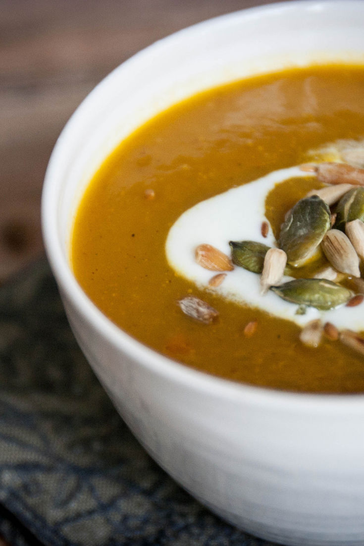 Spiced pumpkin soup recipe - Great British Chefs