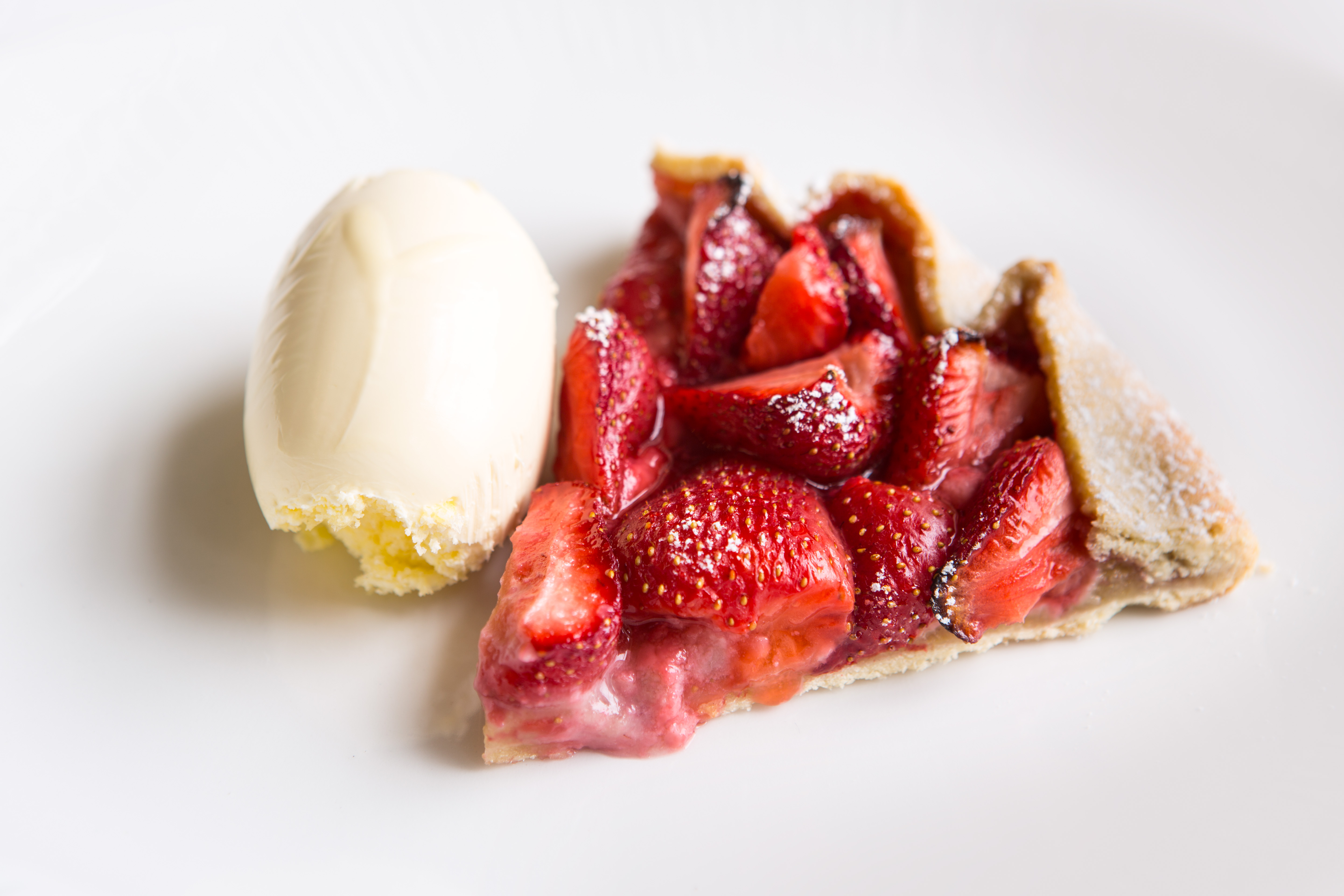 Mille Feuille Recipe with Strawberry Sorbet - Great British Chefs