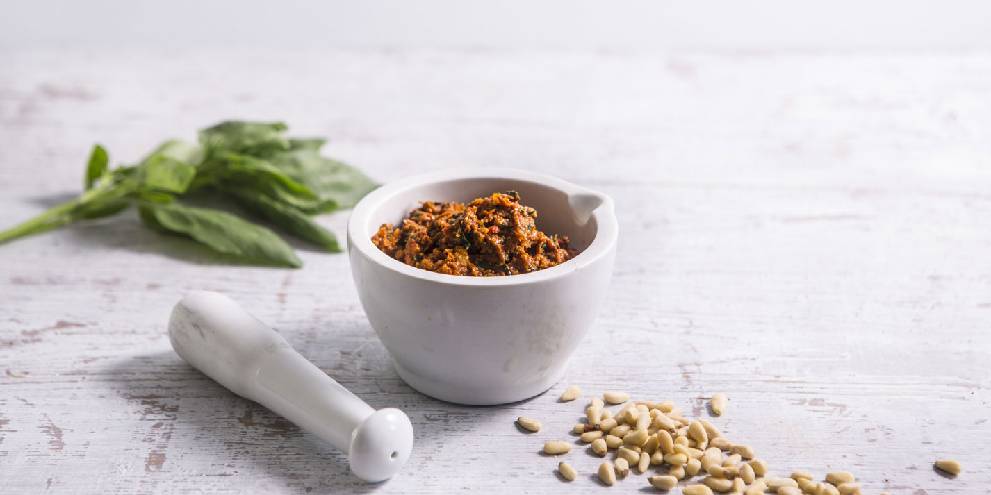 Red Pesto Recipe - Great Italian Chefs