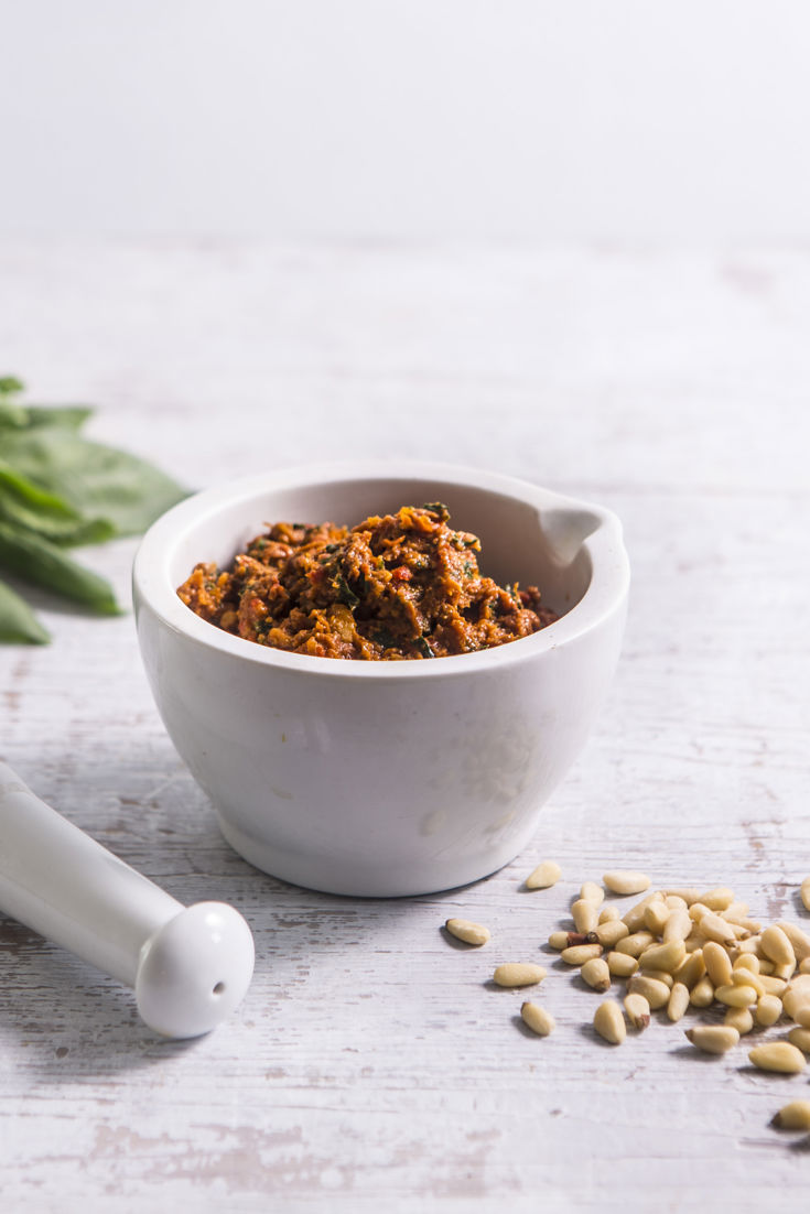 Red Pesto Recipe Great Italian Chefs