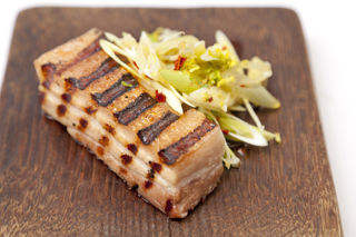Barbecue pork belly