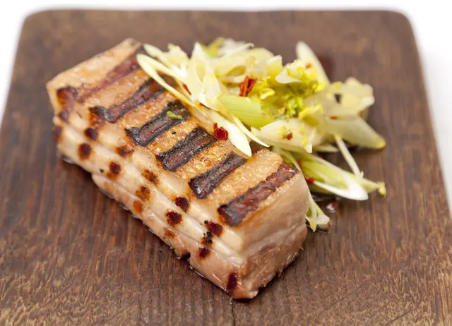Barbecue pork belly