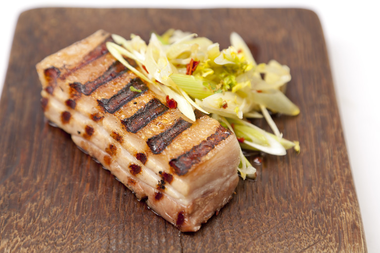 Barbecue pork belly
