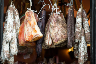 Lazio's famous salumi