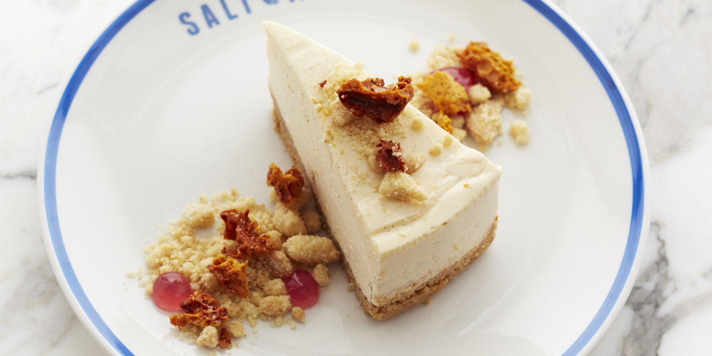 White Chocolate Baked Cheesecake Recipe - Great British Chefs